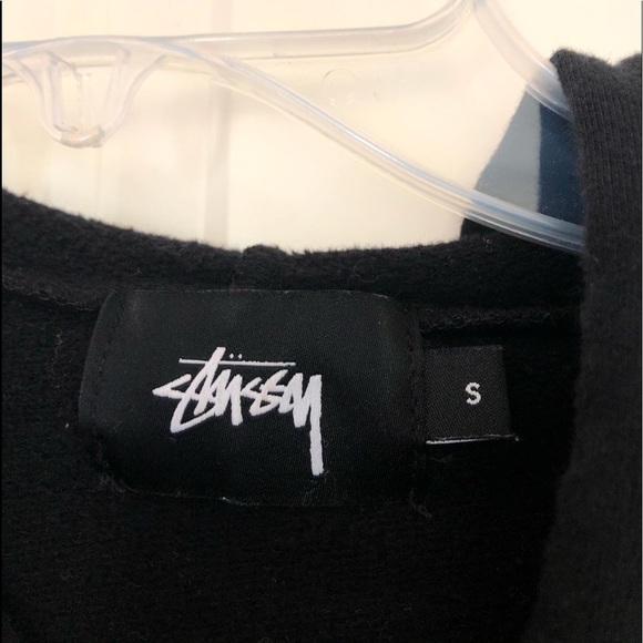 stüssy black hoodie - Picture 3 of 3